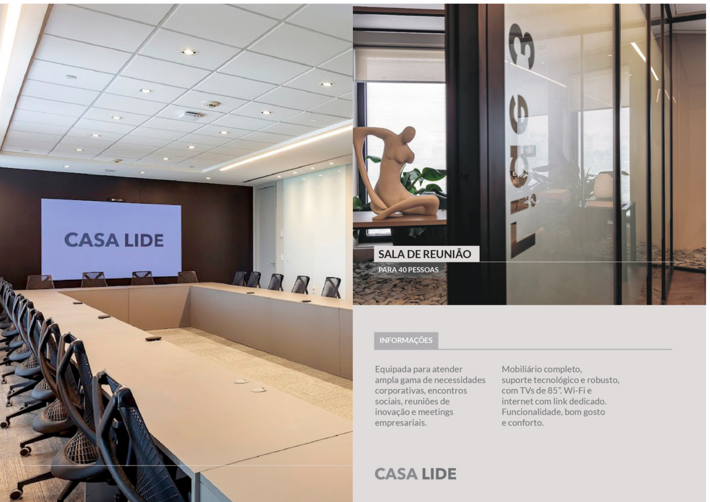 Salas para conferências