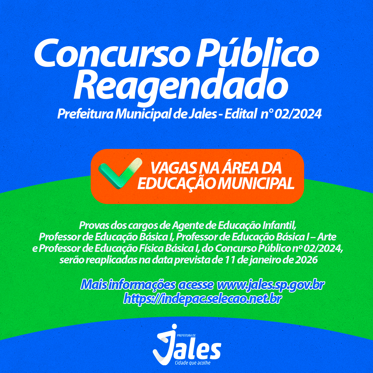 Arte Concurso Público Educação - Provas Reagendadas