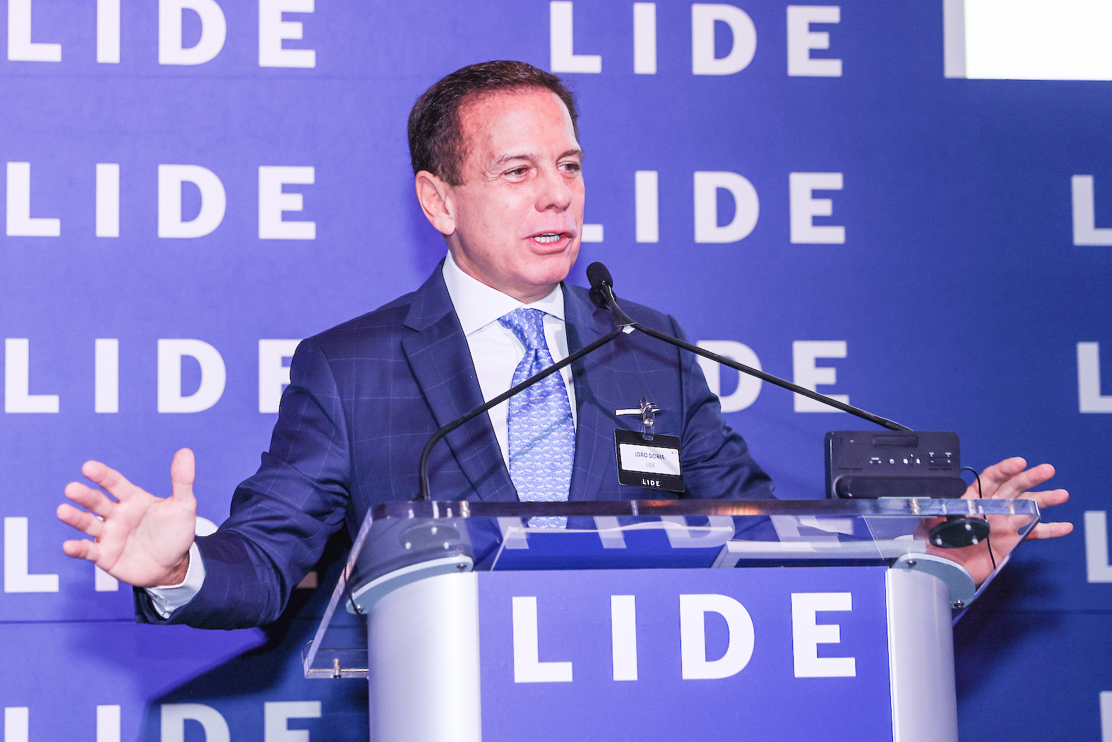 Jo&atilde;o Doria, co-chairman do LIDE. (Foto_Vanessa Carvalho_LIDE)