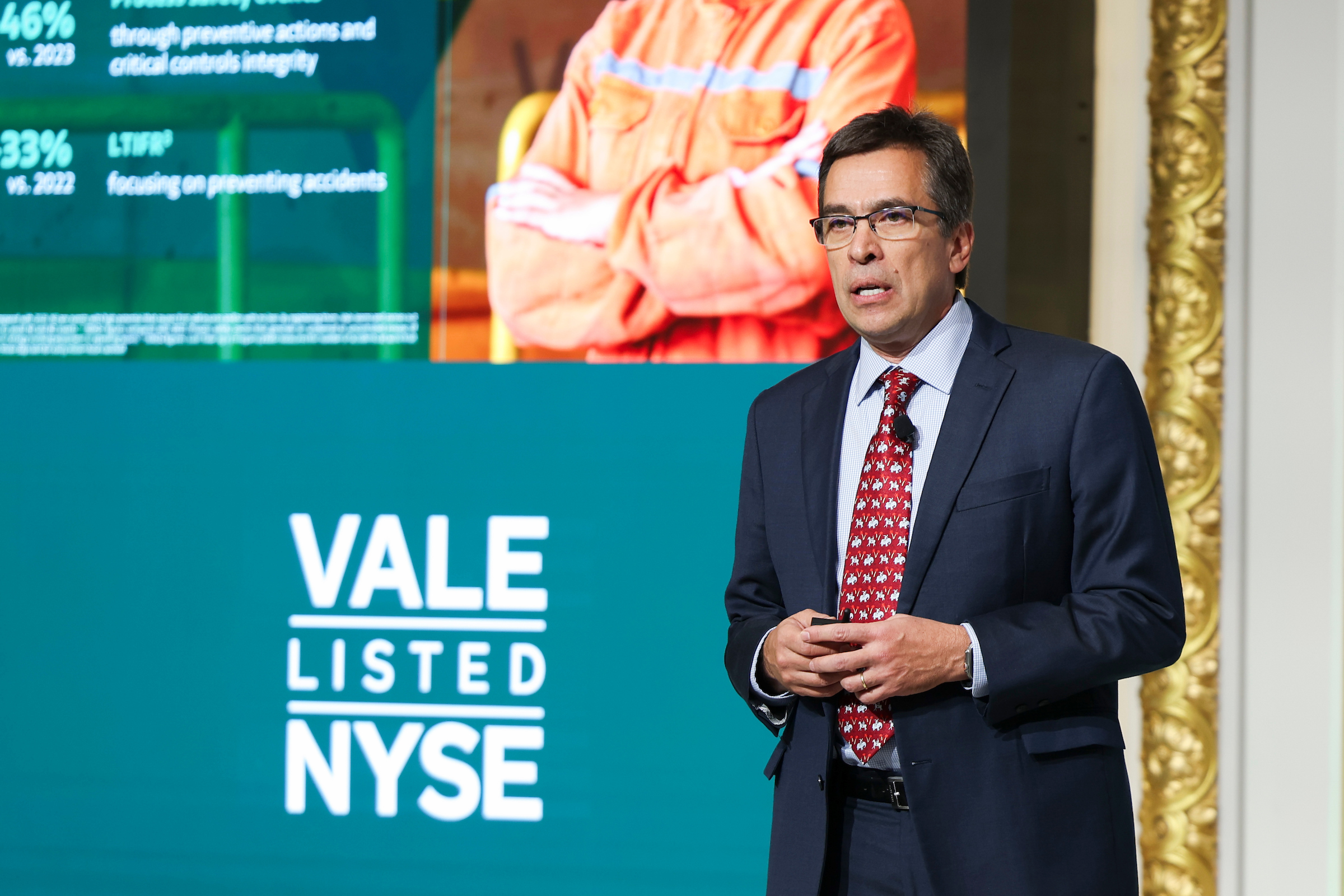 Carlos Medeiros, vice-presidente de Opera&ccedil;&otilde;es da Vale.