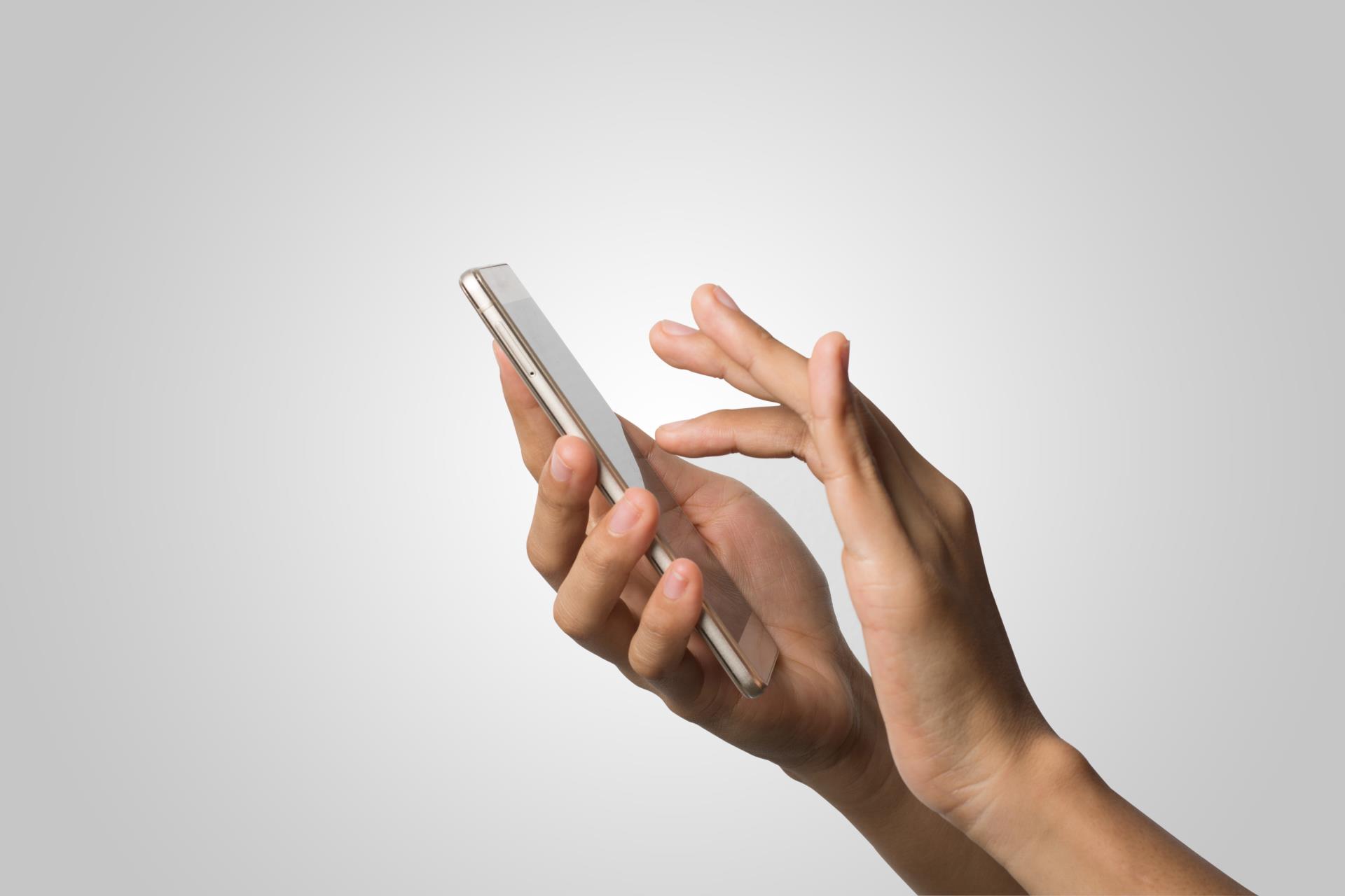 woman-hand-holding-smart-phone-blank-screen-copy-space-hand-holding-smartphone-isolated-white-background