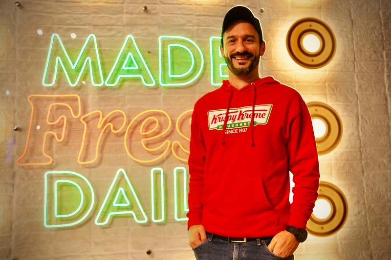 Jo&atilde;o Luiz Mar&ccedil;ola, CEO da Krispy Kreme Brasil