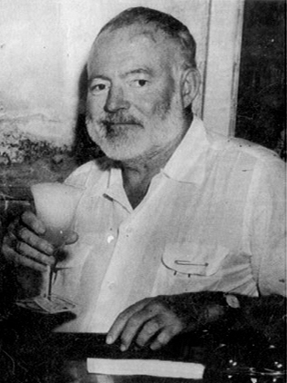 1 - Embaixador do Daiquiri mundo afora, o escritor americano Ernest Hemingway passava horas no El Floridita bebendo e escrevendo suas obras