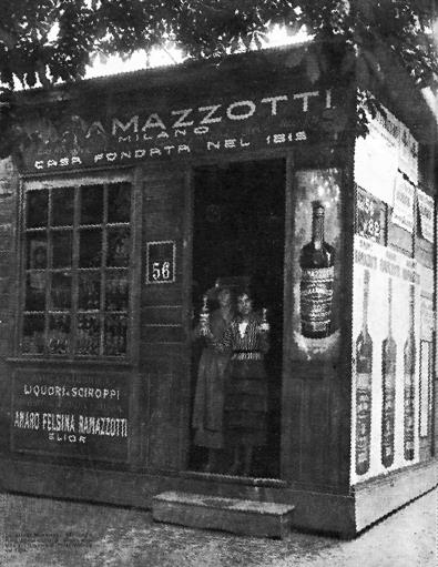 2 - Primeiro bar oficial de Amaro Ramazzotti, em Milão