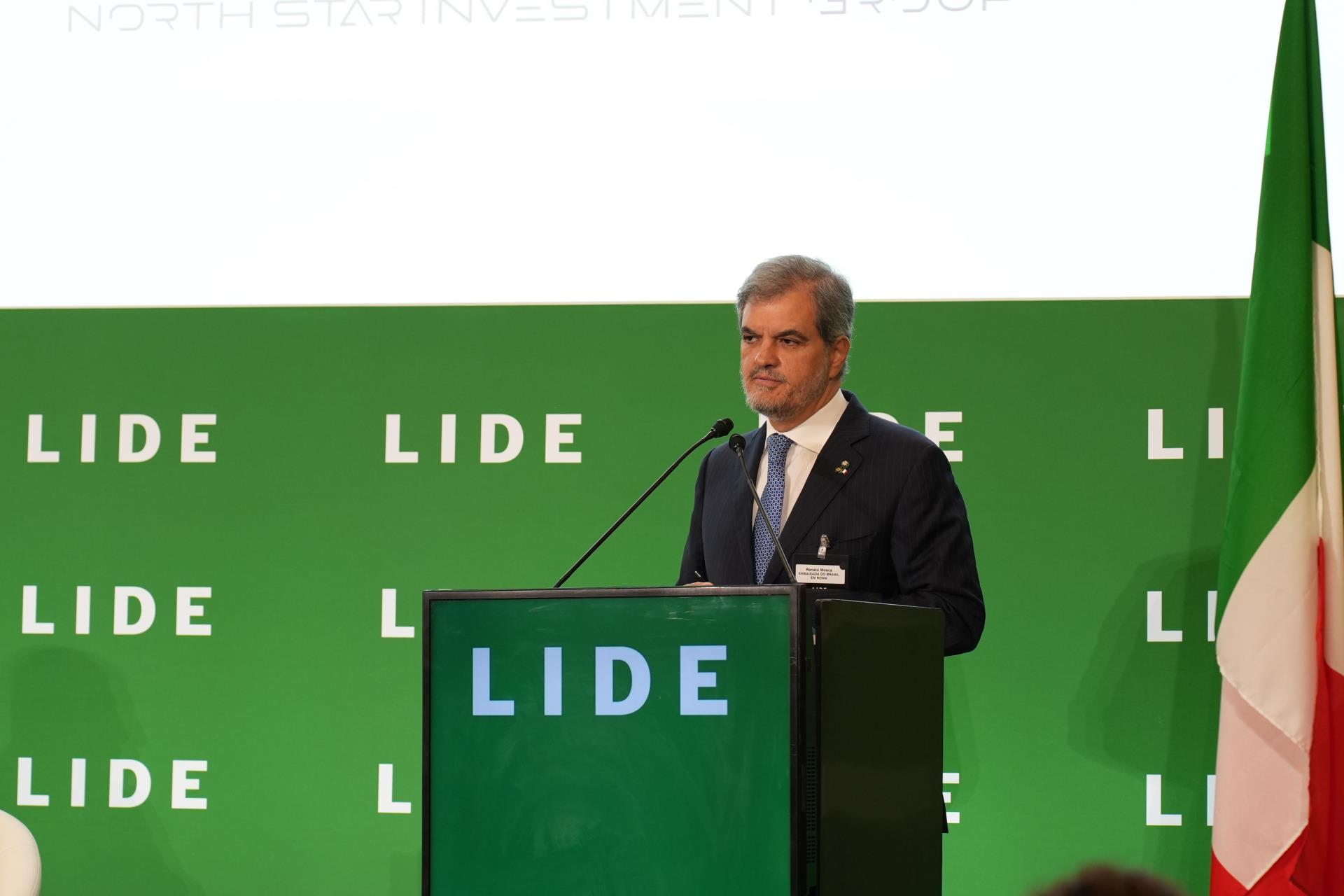 Renato Mosca, embaixador do Brasil na It&aacute;lia. Foto_Bruna Lopes_LIDE