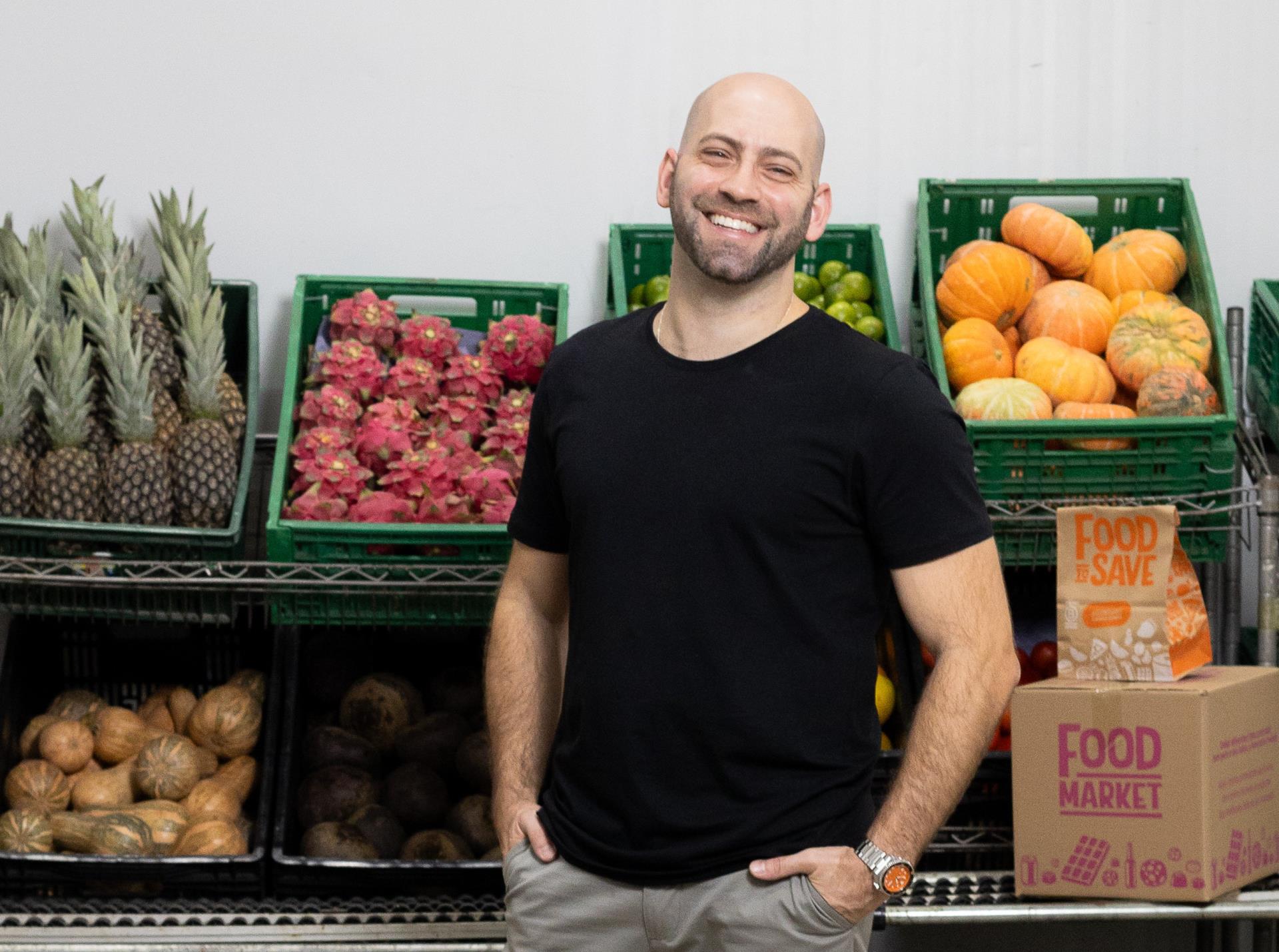 Lucas Infante, CEO da Food To Save. Cr&eacute;dito da imagem Jefferson Alc&acirc;ntara