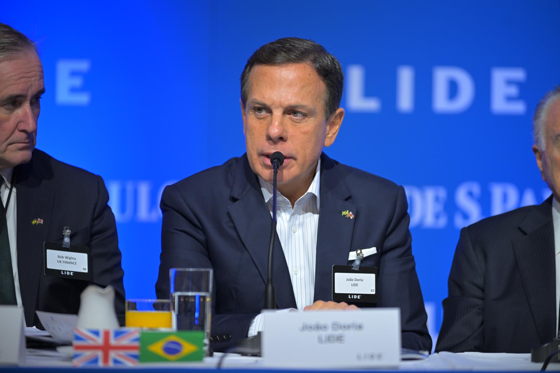 João Doria, co-chairman do LIDE