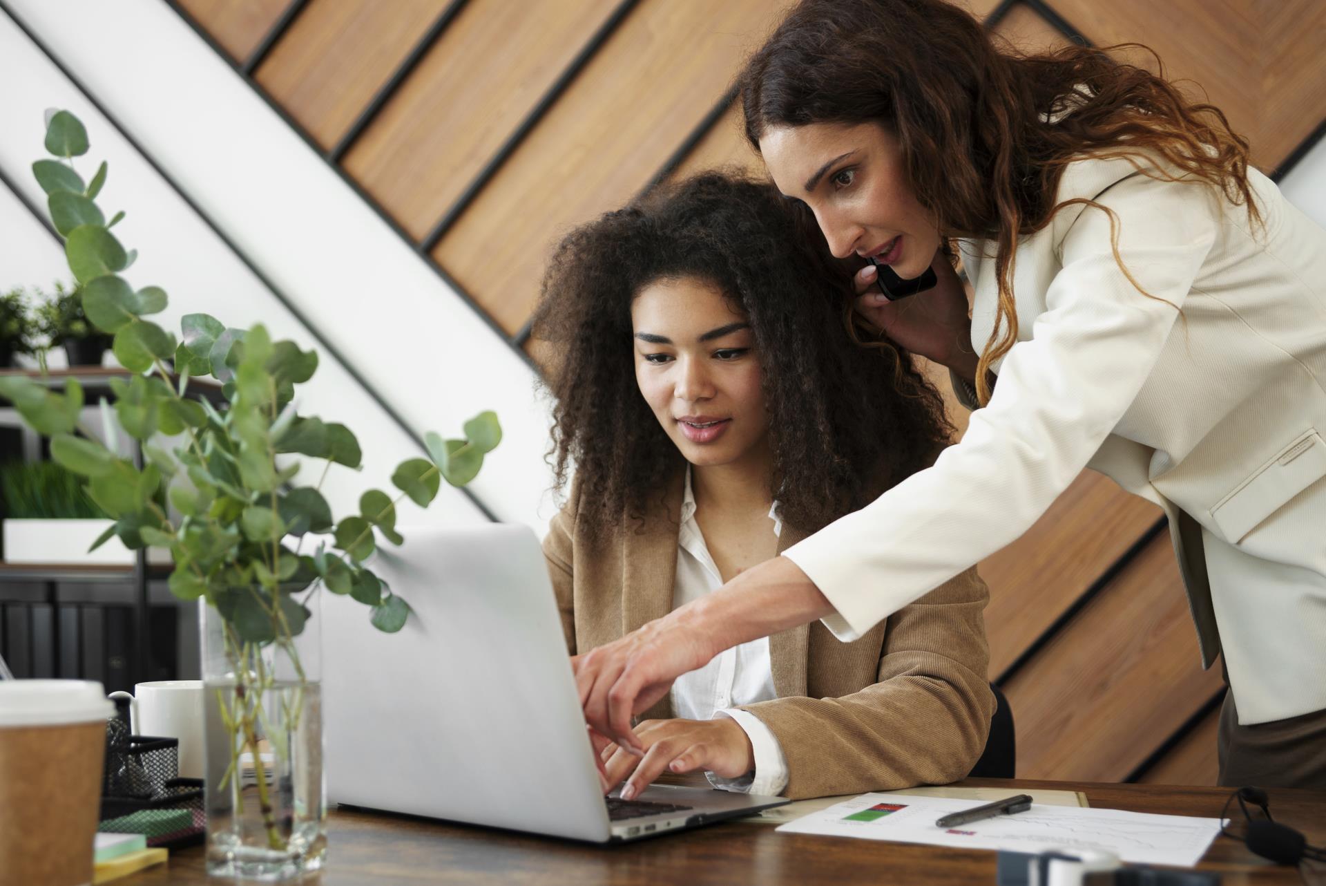 people-working-elegant-cozy-office-space