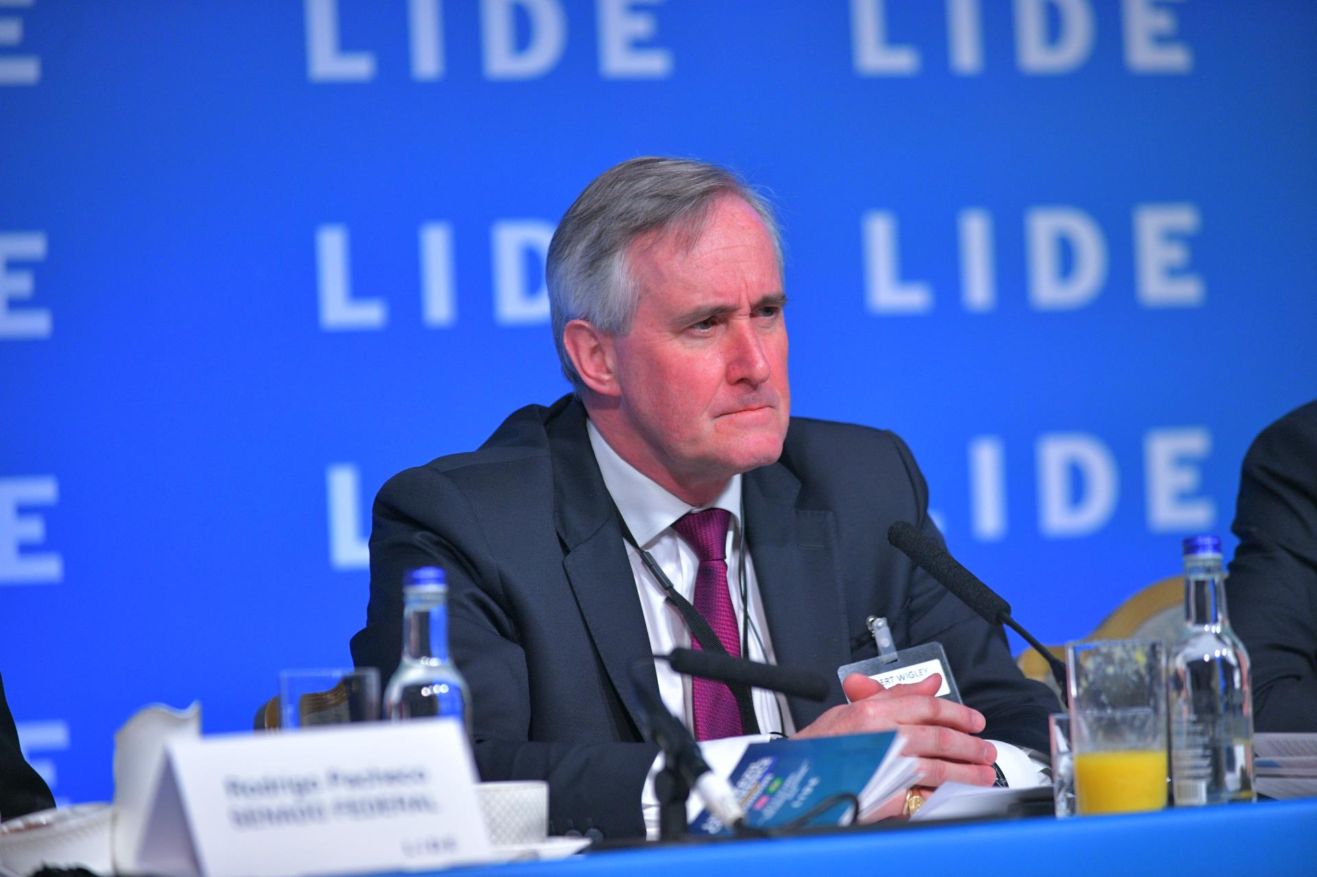 Robert Wingley durante Conferência do LIDE em Londres. Foto Felipe Ferugon _ LIDE