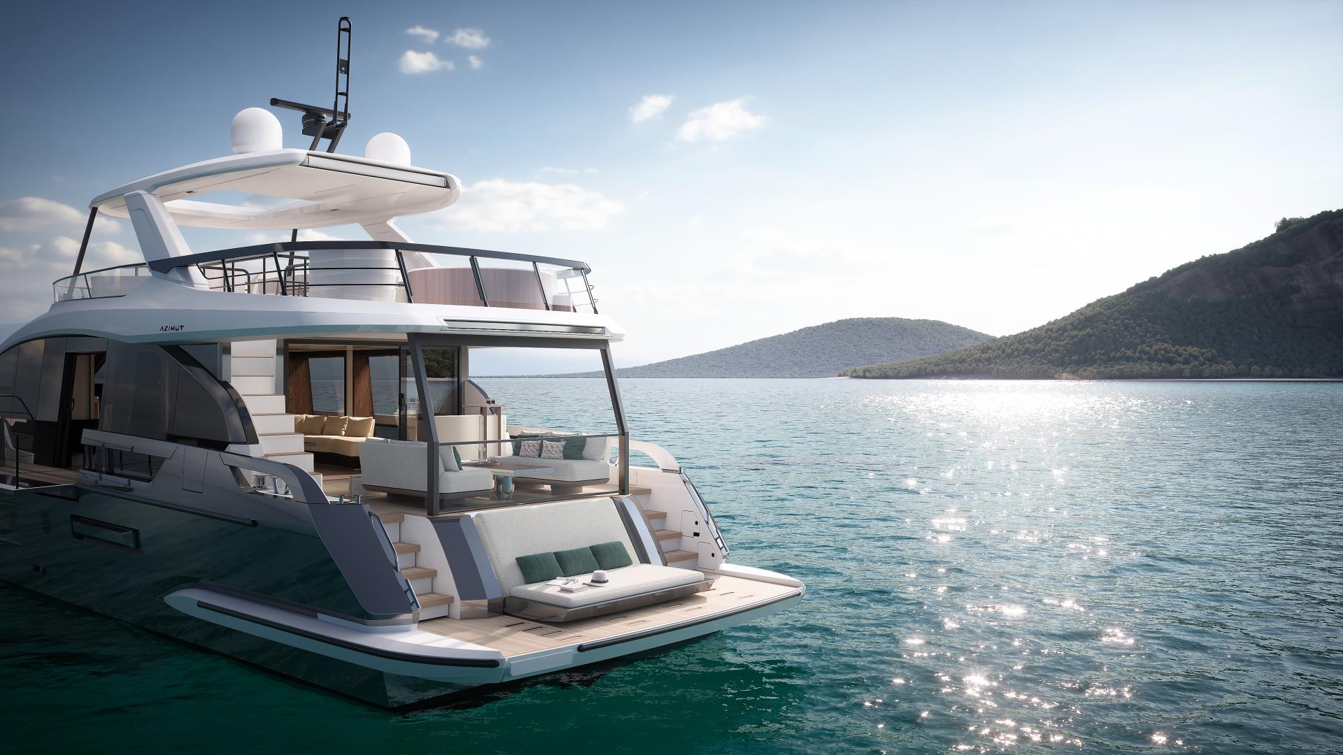 Azimut Grande 25 Metri (10) - Divulgação Azimut Yachts