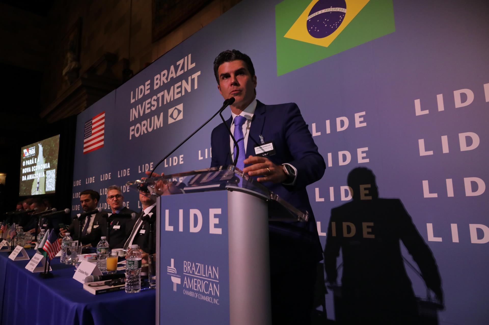 Helder Barabalho, governador do PA, durante o LIDE Brazil Investment Forum Érika Garrida_LIDE.JPG