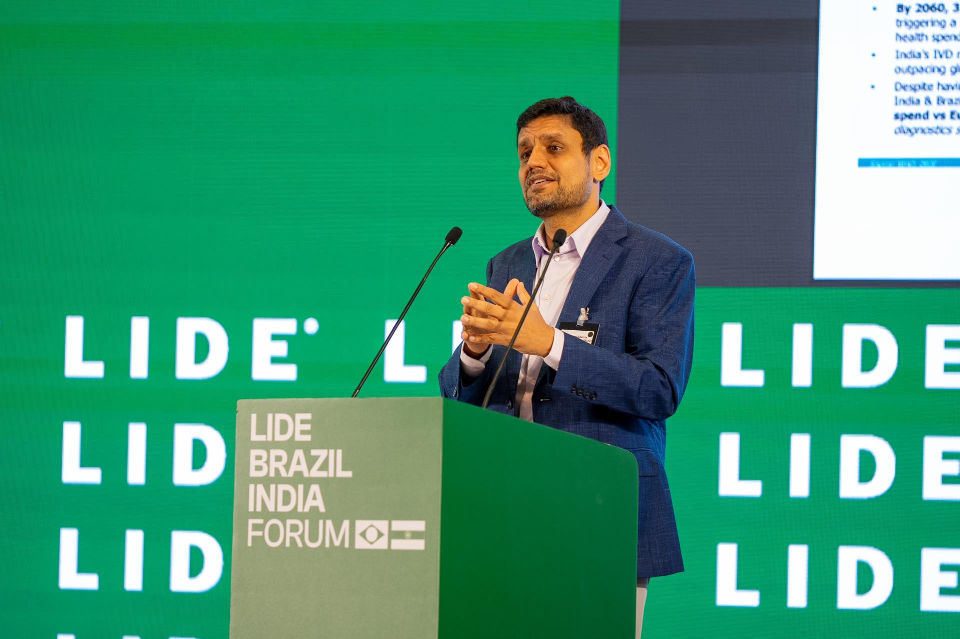 Nishant Saxena, CEO da Erba Transasia Bio-medicals (Foto_ FTF_ LIDE)
