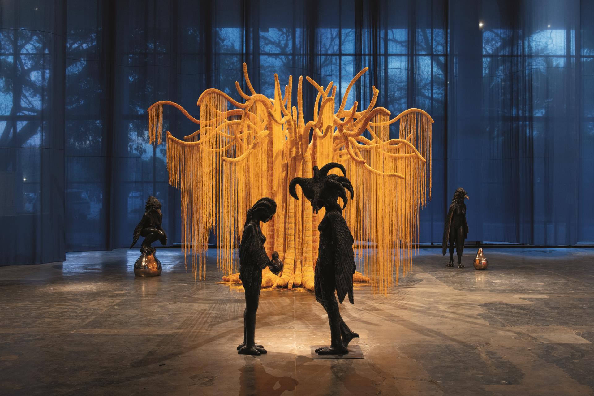 Vista da instalacao de Nadia Taquary  durante a 36ª Bienal de Sao Paulo © Levi Fanan_ Fundacao Bienal (2)