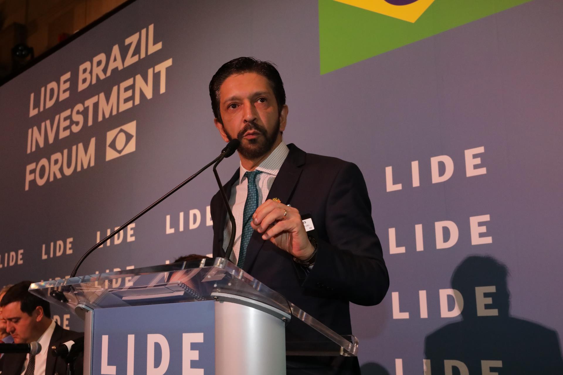 Ricardo Nunes durante o LIDE Brazil Investment Forum. Foto_ Érika Garrida_LIDE(1)