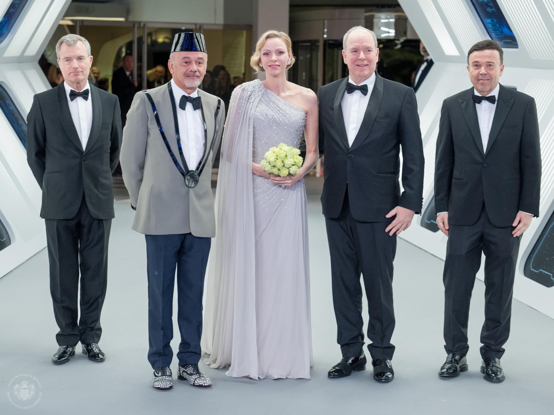 Christophe Mirmand, Christian Louboutin, TT.HH.SS. Prince Albert II and Princess Charlene, St&eacute;phane Valeri @Monte-Carlo SBM 