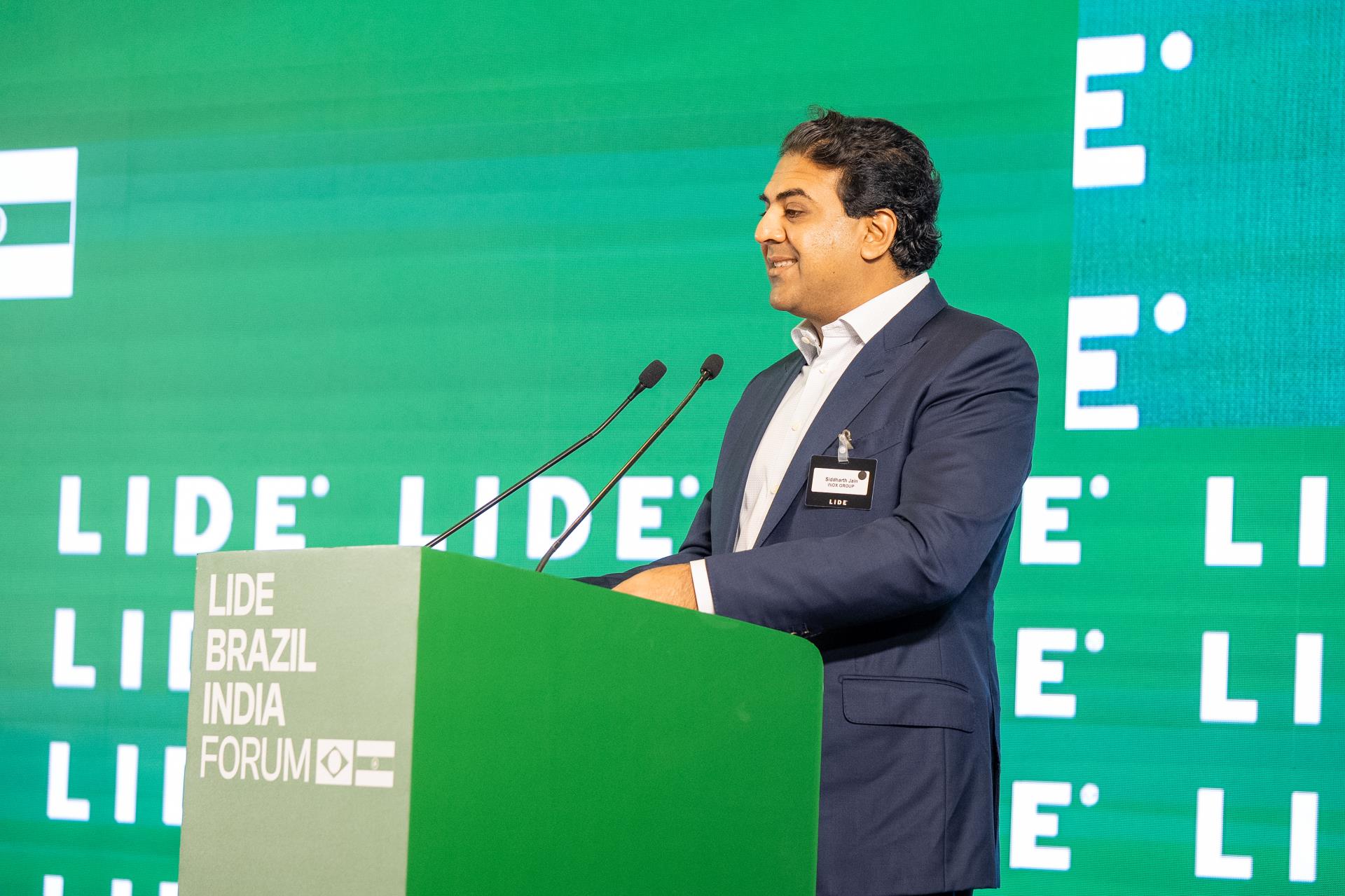 Siddharth Jain, CEO do Inox Group (Foto_ FTF_LIDE)