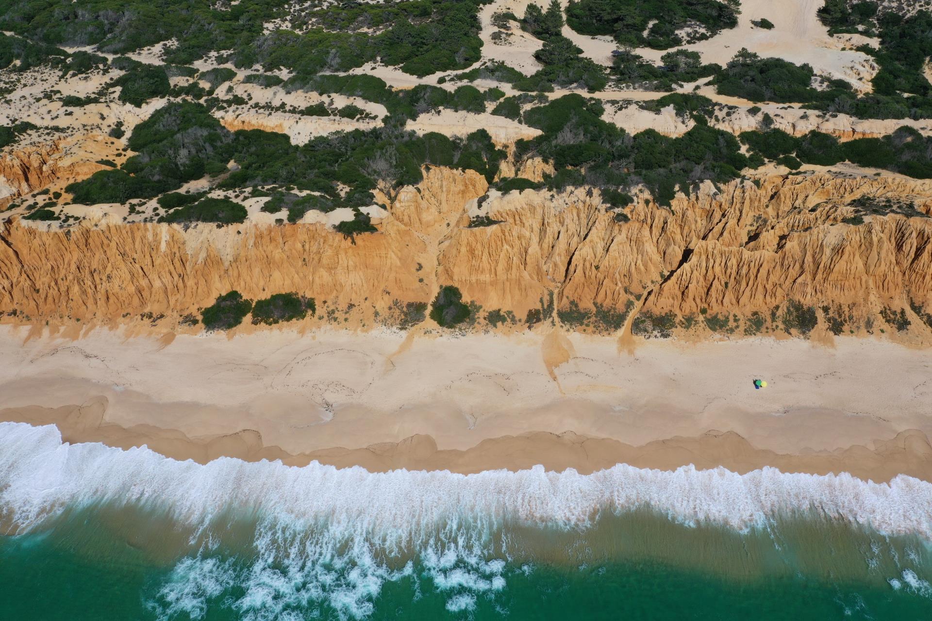 Vista aérea da Comporta