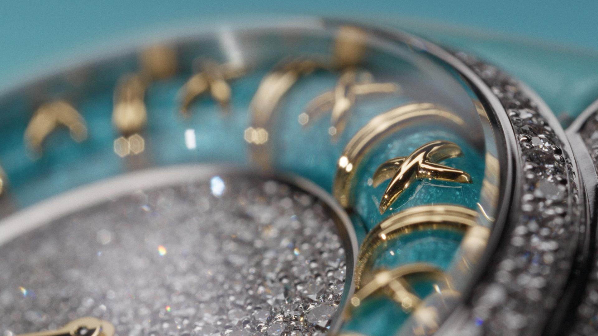 Produ&ccedil;&atilde;o_Tiffany Craft - Paillonn&eacute; Enamel Rotating Ring