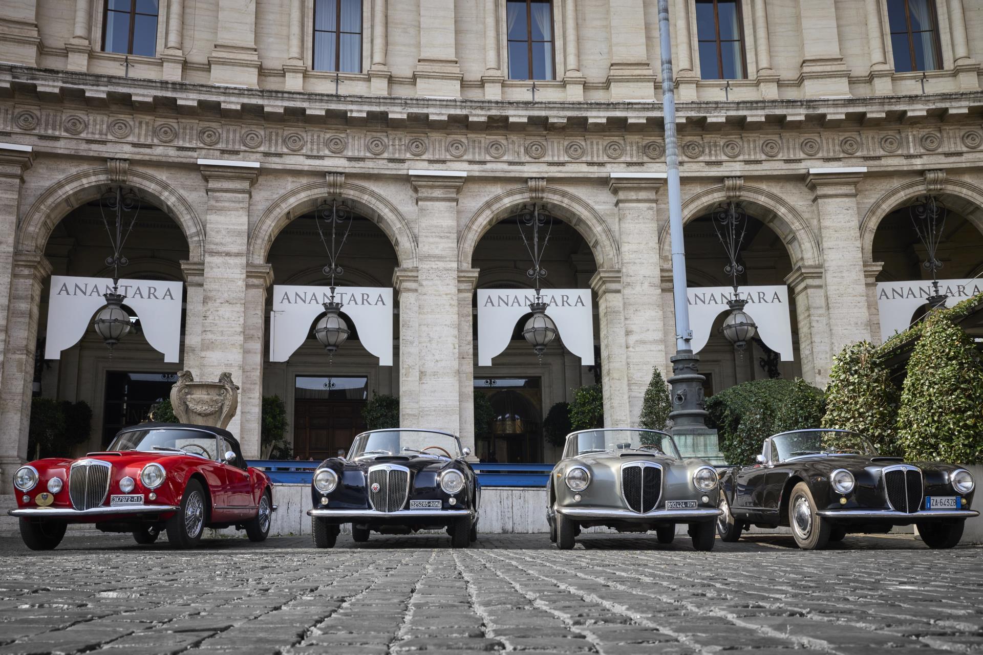 650696-Anantara Concorso Roma 2026 - Lancia Aurelia B24 convertibles and Anantara Palazzo Naiadi Rome Facade-768355-original-1770651297