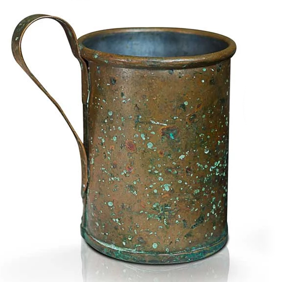 3 - Caneca de cobre antiga (Foto Moscow Copper Co.)