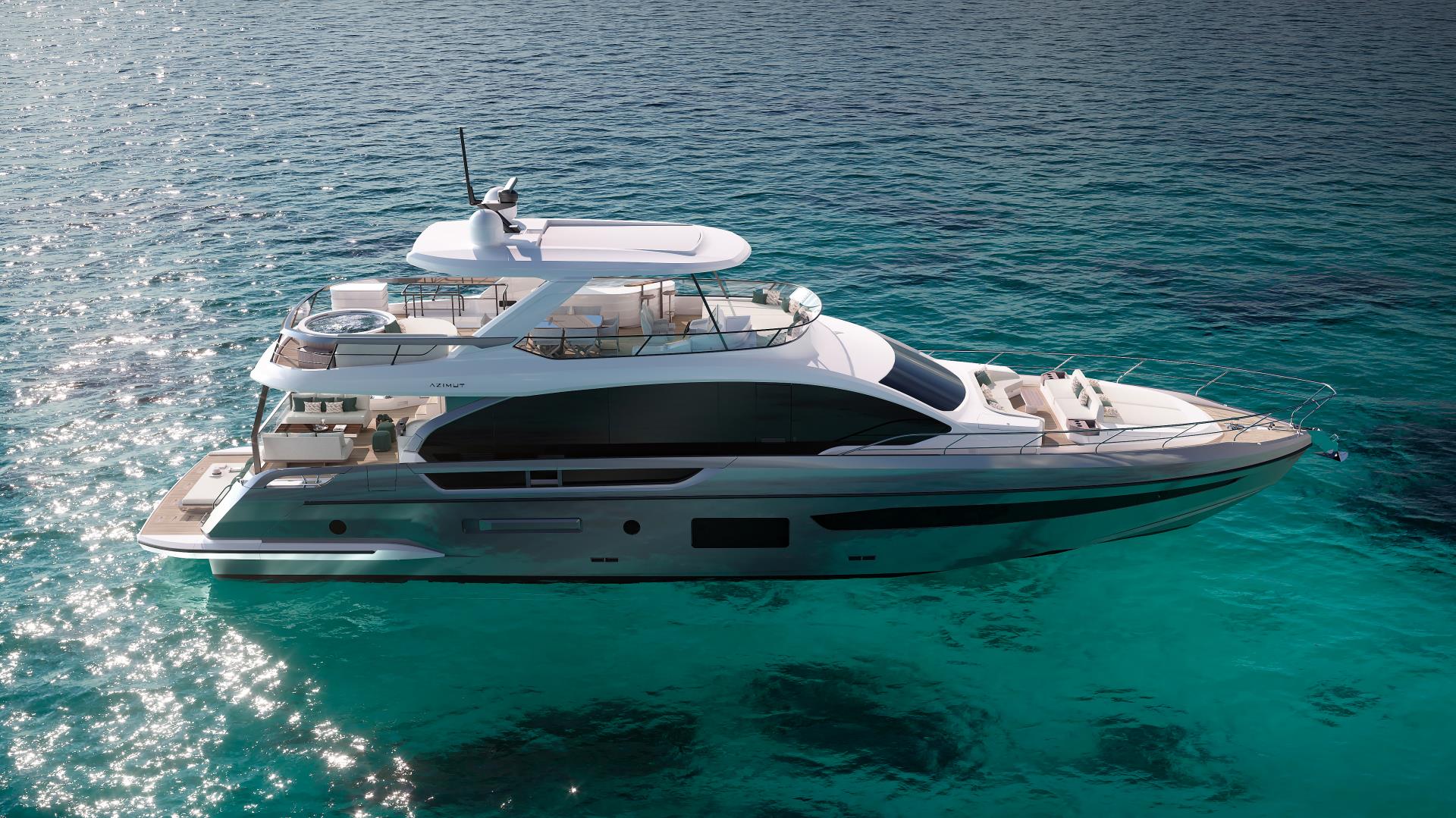 Azimut Grande 25 Metri - Divulga&ccedil;&atilde;o Azimut Yachts