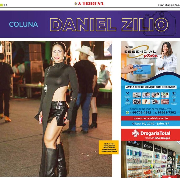 Coluna Daniel Zilio desta Isabela Nakao na Jales Rodeo Music