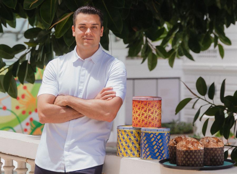 Panetone do Copacabana Palace volta em edição limitada com latas-obra de arte  