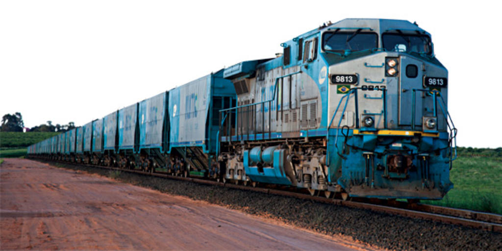 Participação de ferrovias alcança patamar inédito no transporte de cargas no Brasil