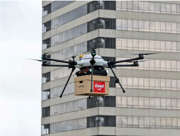 iFood leva entregas por drone à Grande São Paulo e estreia rota sobre áreas residenciais