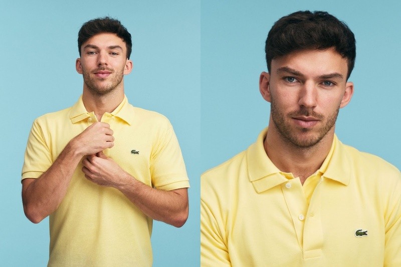 Lacoste aposta em Pierre Gasly para reforçar seu legado esportivo com olhar contemporâneo