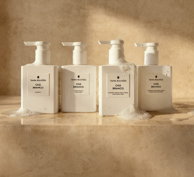 Luxo cinco estrelas em casa: Tania Bulhões lança linha de amenities inspirada em hotéis de alta hotelaria