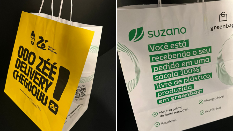 Suzano e Zé Delivery se unem para levar embalagens sustentáveis ao delivery de bebidas