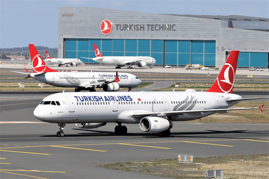 Turkish Airlines é reconhecida como companhia aérea mais sustentável pelo segundo ano consecutivo