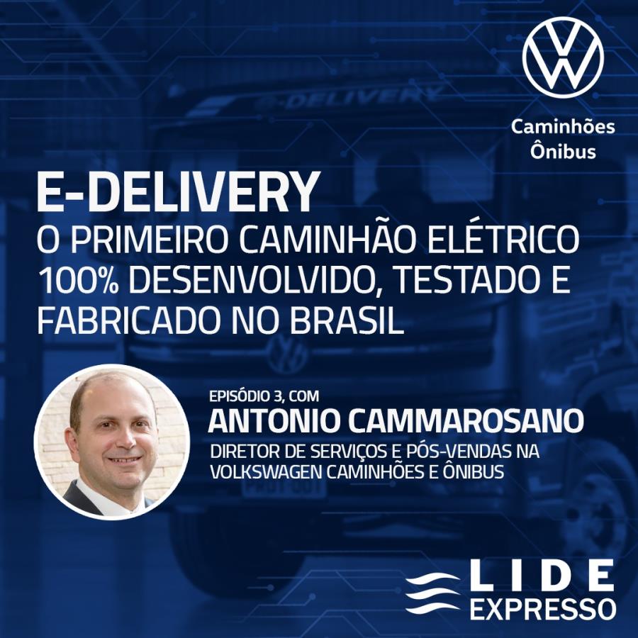 LIDE Expresso: 100% elétrico, novo VW E-Delivery já sai de fábrica com inovações tecnológicas que facilitam o dia-a-dia