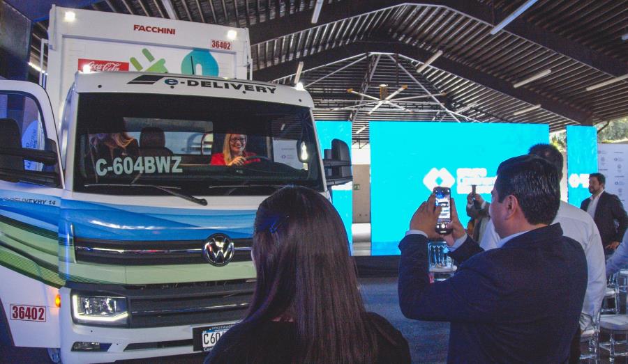 Volkswagen estreia seu caminhão elétrico na América Central