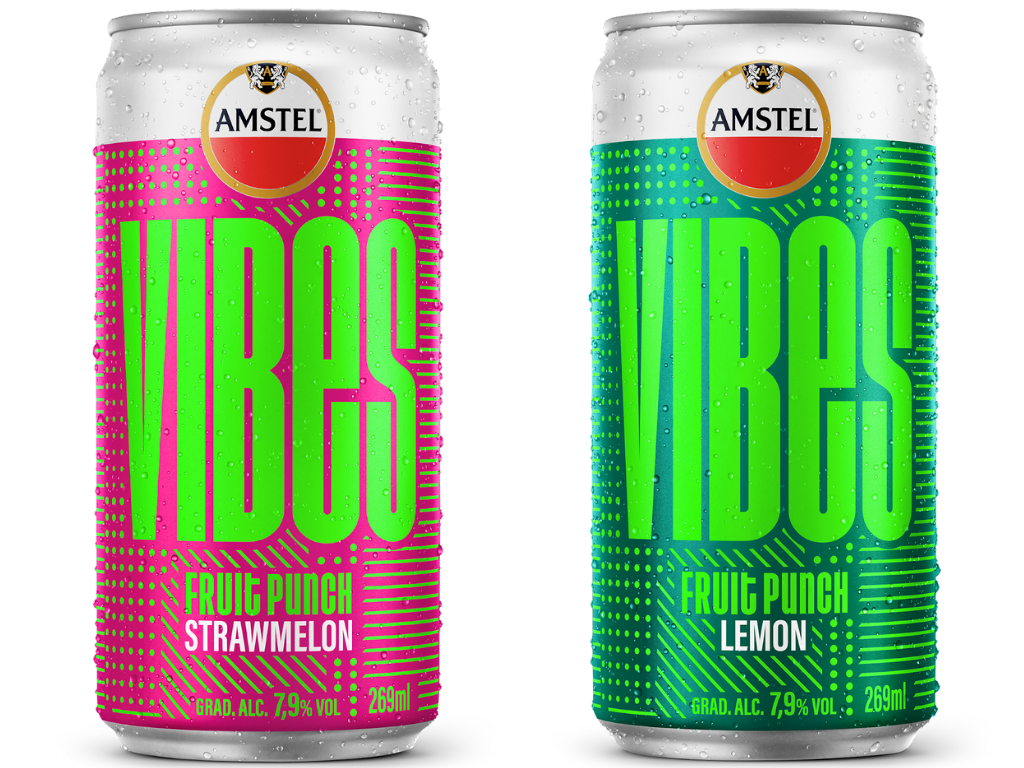 Grupo HEINEKEN entra no mercado de drinks prontos e lança Amstel VIBES 