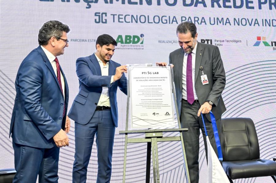 PTI e Itaipu Binacional lançam primeiro laboratório com rede 5G privativa do Brasil