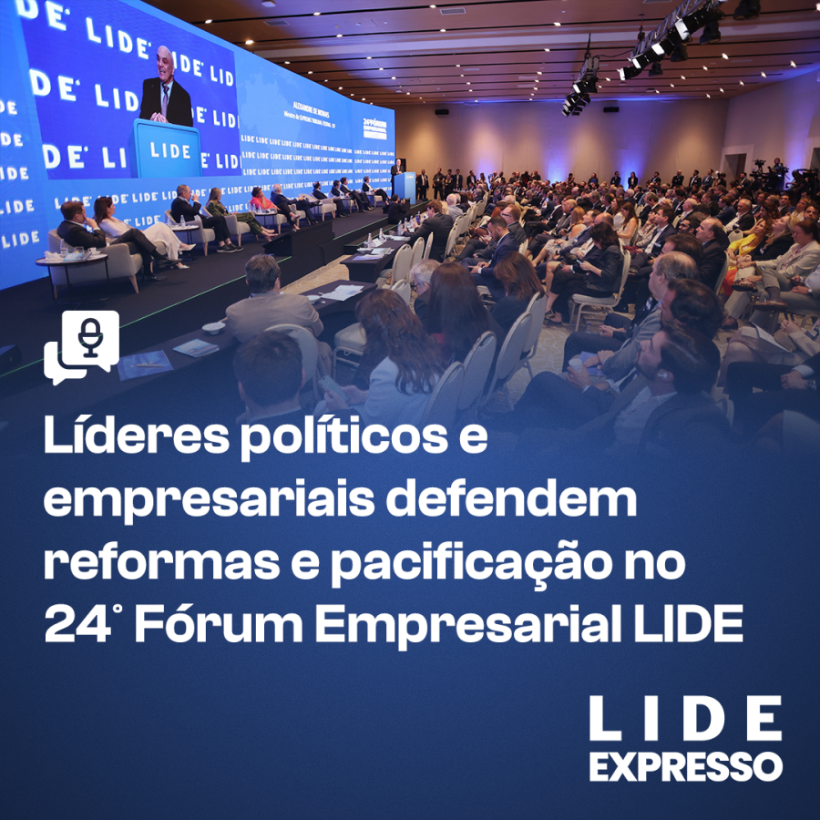 Líderes políticos e empresariais defendem reformas e pacificação