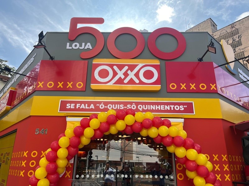 OXXO inaugura sua loja número 500 após 3 anos no País