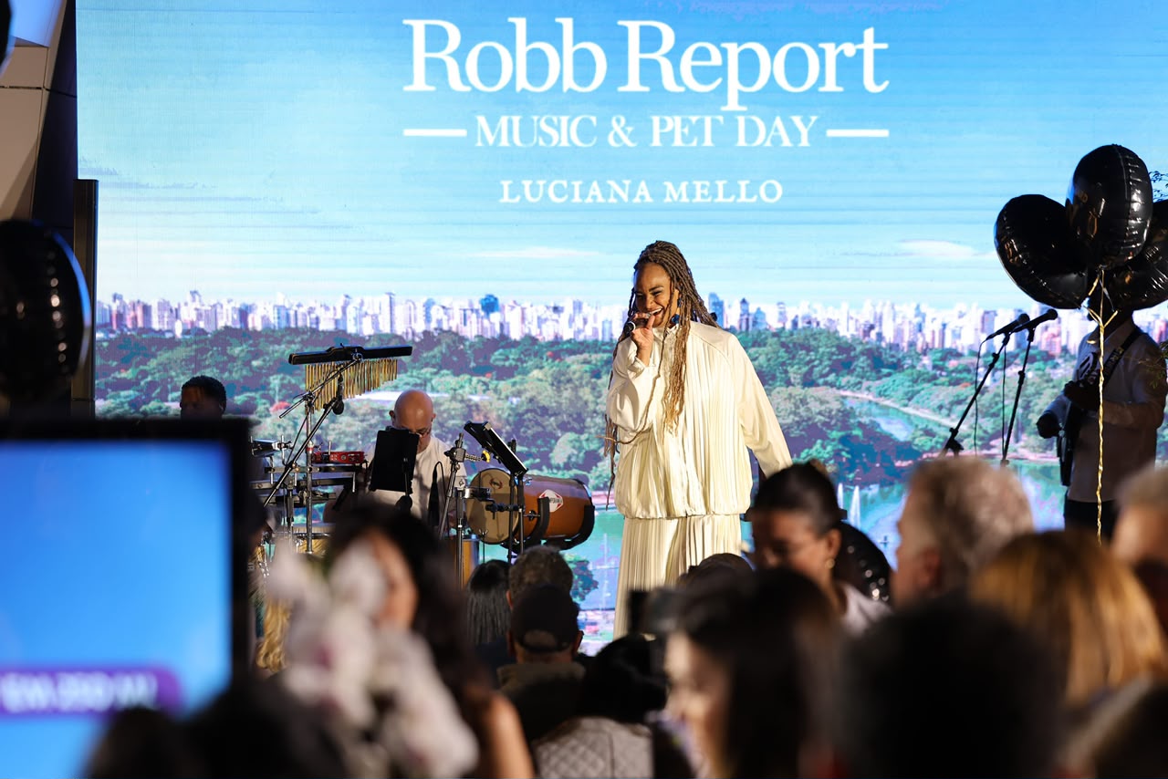 Robb Report Music & Pet Day celebra a inauguração do Boulevard W com experiências e show de Luciana Mello