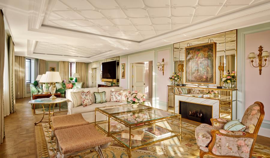 The Dorchester apresenta nova suíte royal com design de Pierre-Yves Rochon e vista para o Hyde Park