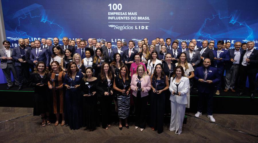 LIDE e Veja reconhecem as 100 Empresas Mais Influentes do Brasil