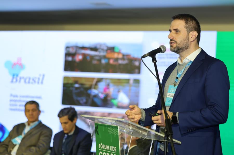 Gabriel Buim defende saneamento como base do Brasil sustentável e apresenta cases de inovação no MS