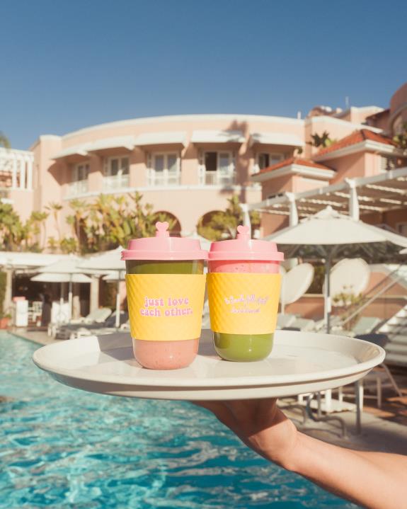 The Beverly Hills Hotel e La La Land revelam coleção cápsula de matcha latte