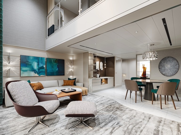 Regent Seven Seas Cruises apresenta novo legado de elegância com novas categorias de suítes 