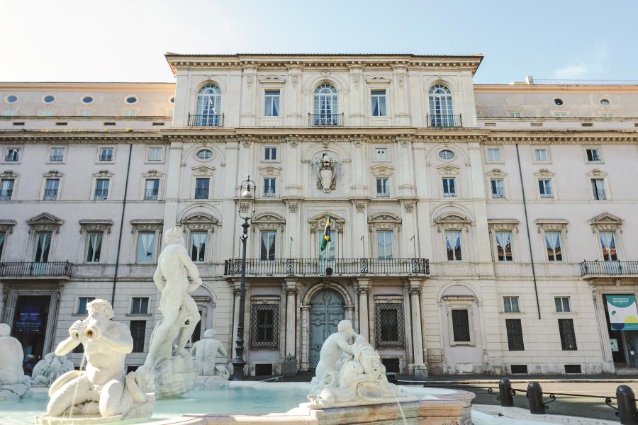 Palazzo Pamphilj é a mais bela embaixada brasileira no mundo