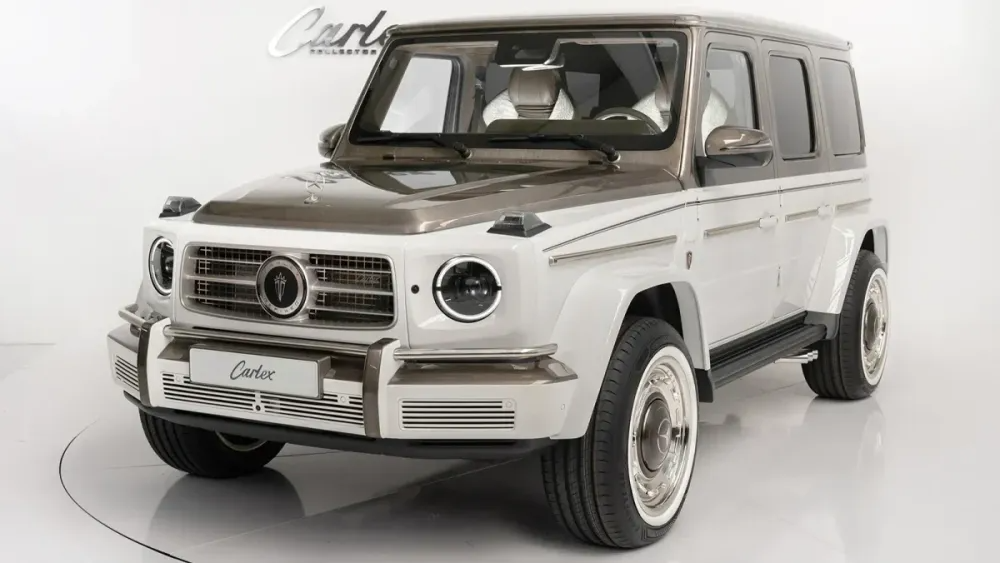 Este novo G-Wagen de US$ 1,7 milhão tem pintura com pó de diamante