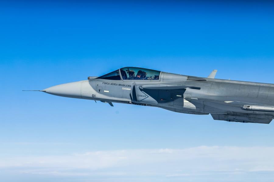 Produção nacional do caça F-39E Gripen atrai R$ 108 bi e impulsiona a Base Industrial de Defesa