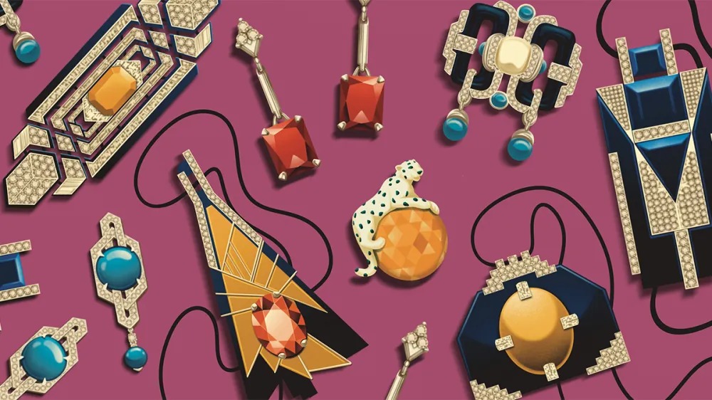 Como o estilo Art Déco continua a influenciar os designs de joias modernas