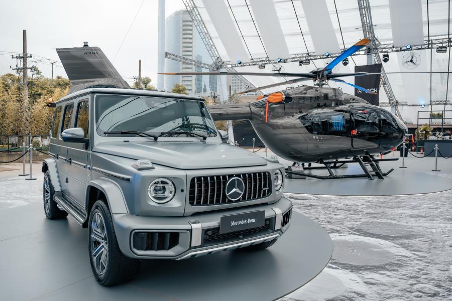 ACH145 Mercedes-Benz Edition une luxo automotivo e mobilidade aérea executiva